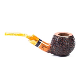 Pipa in Radica Santambrogio Rusticata Bent Apple
