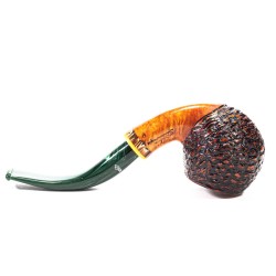 Briar Pipe Santambrogio Rusticated Bent Apple