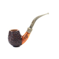 Briar Pipe Santambrogio Rusticated Bent