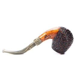 Briar Pipe Santambrogio Rusticated Bent