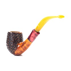 Briar Pipe Santambrogio Rusticated Bent