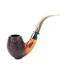 Briar Pipe Santambrogio Rusticated Full Bent