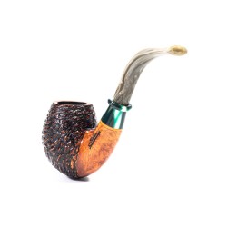 Briar Pipe Santambrogio Rusticated Full Bent