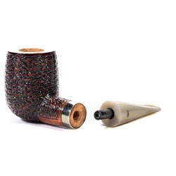 Pipa in Radica Santambrogio Rusticata Billiard