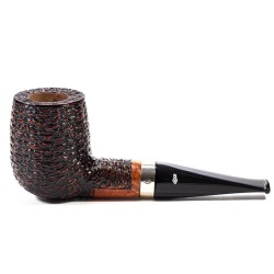 Briar Pipe Santambrogio Rusticated Billiard