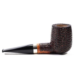 Briar Pipe Santambrogio Rusticated Billiard