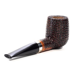Briar Pipe Santambrogio Rusticated Billiard