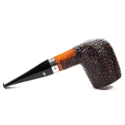 Briar Pipe Santambrogio Rusticated Billiard