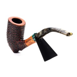 Briar Pipe Santambrogio Rusticated Bent Dublin