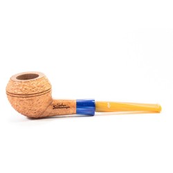 Pipe Santambrogio Rusticated Natural Rhodesian