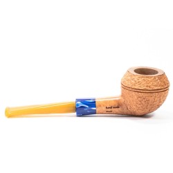 Pipe Santambrogio Rusticated Natural Rhodesian