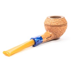 Pipe Santambrogio Rusticated Natural Rhodesian