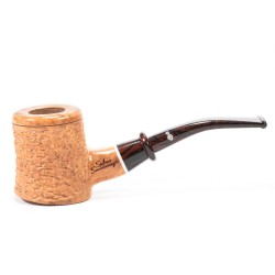 Pipe Santambrogio Rusticated Natural Cherrywood