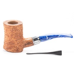 Pipe Santambrogio Rusticated Natural Cherrywood
