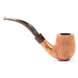 Pipe Santambrogio Rusticated Natural Bent