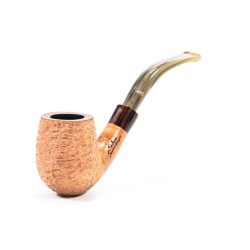 Pipe Santambrogio Rusticated Natural Bent