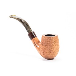 Pipe Santambrogio Rusticated Natural Bent