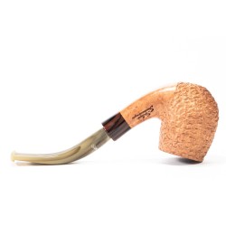 Pipe Santambrogio Rusticated Natural Bent