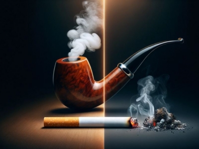 Pipe tobacco and cigarette tobacco differences